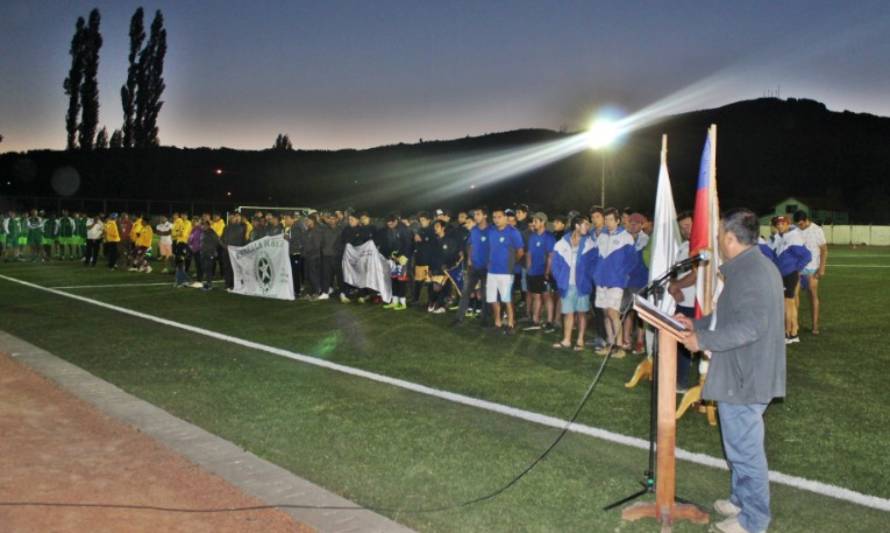 Ocho equipos dan vida a Campeonato del fútbol rural en Los Lagos