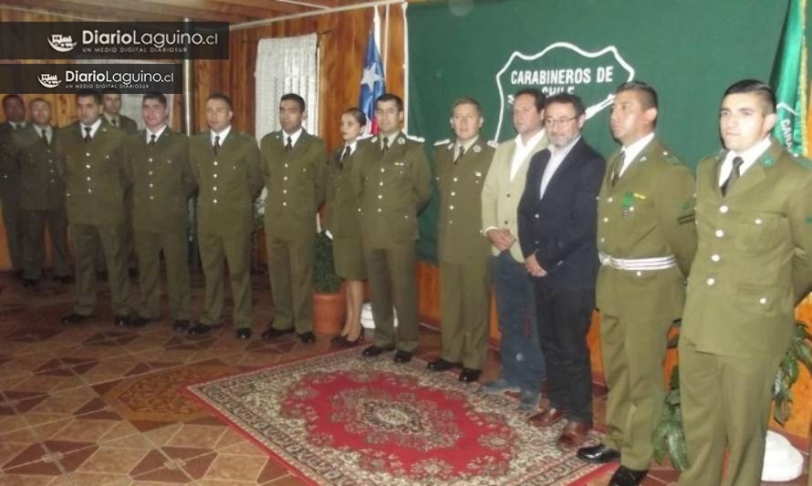 Segunda Comisaría con base en Los Lagos realizó ceremonia de ascenso a suboficiales