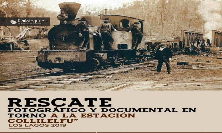 Invitan a participar de rescate fotográfico y documental de Estación Collilelfu