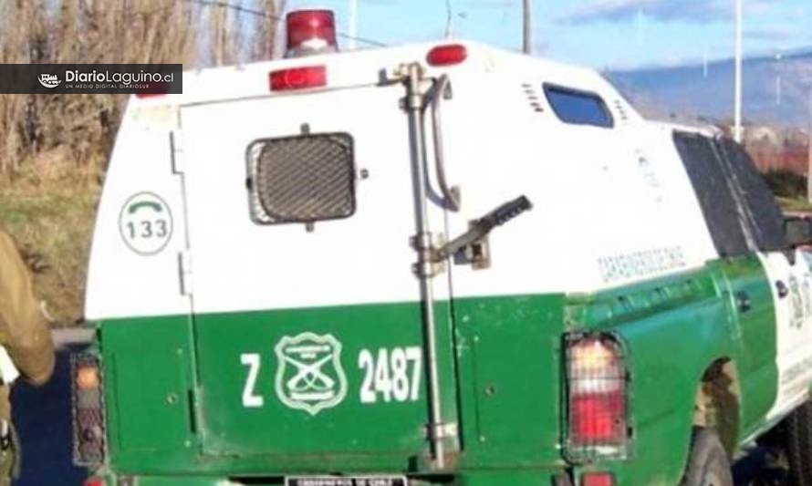 Carabineros detuvo a sujeto que ingresó a robar a un domicilio en Los Lagos