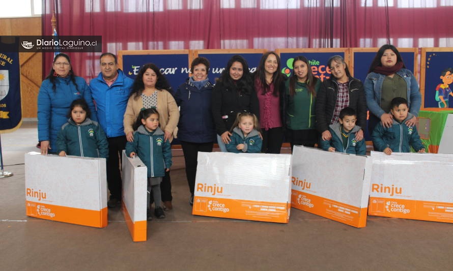 Niños de Los Lagos recibieron el Rincón de Juegos de Chile Crece Contigo