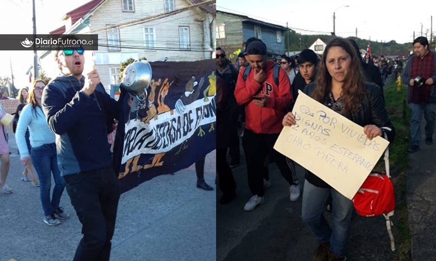 Futrono, Los Lagos, Río Bueno y La Unión también están en las calles