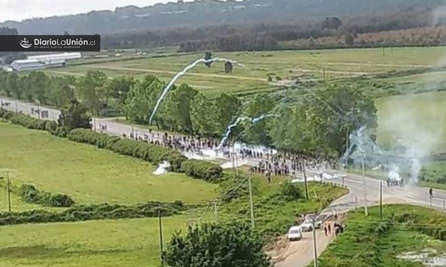 Estudiantes unioninos denunciaron represión de marcha pacífica por parte de Carabineros