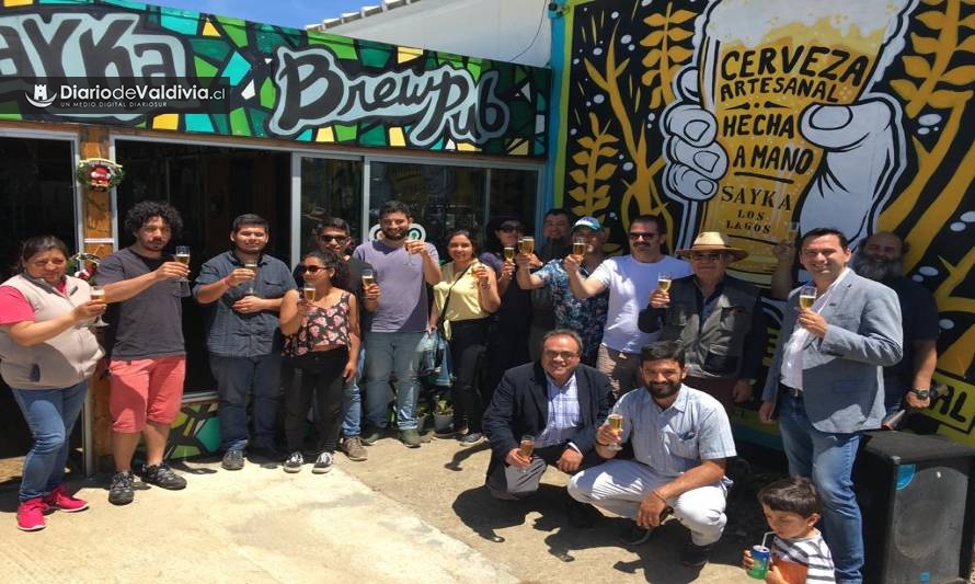 Cervecería Sayka de Los Lagos inauguró laboratorio y presentó cerveza con levadura nativa de Los Ríos