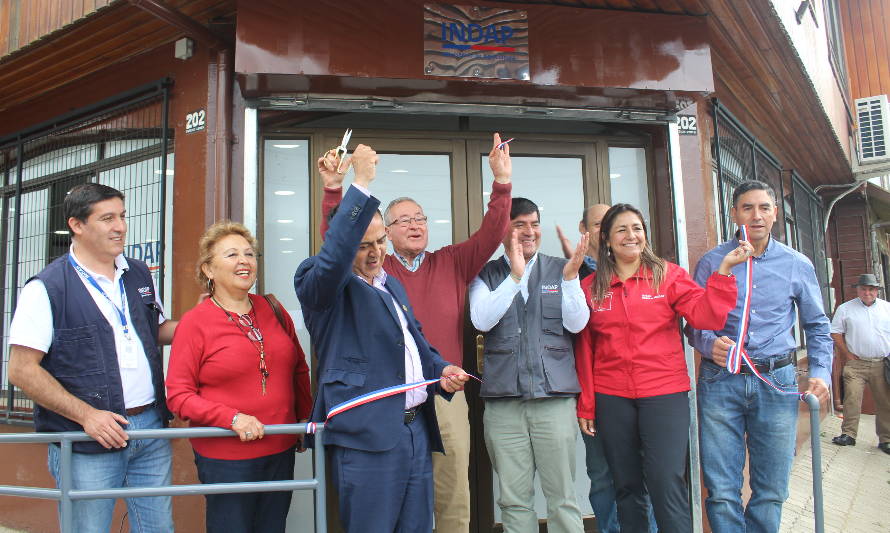 Agricultores de Los Lagos cuentan con remodelada oficina de atención de Indap 