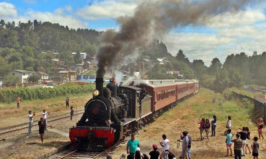 Tren turístico El Valdiviano vuelve a Los Lagos este fin de semana