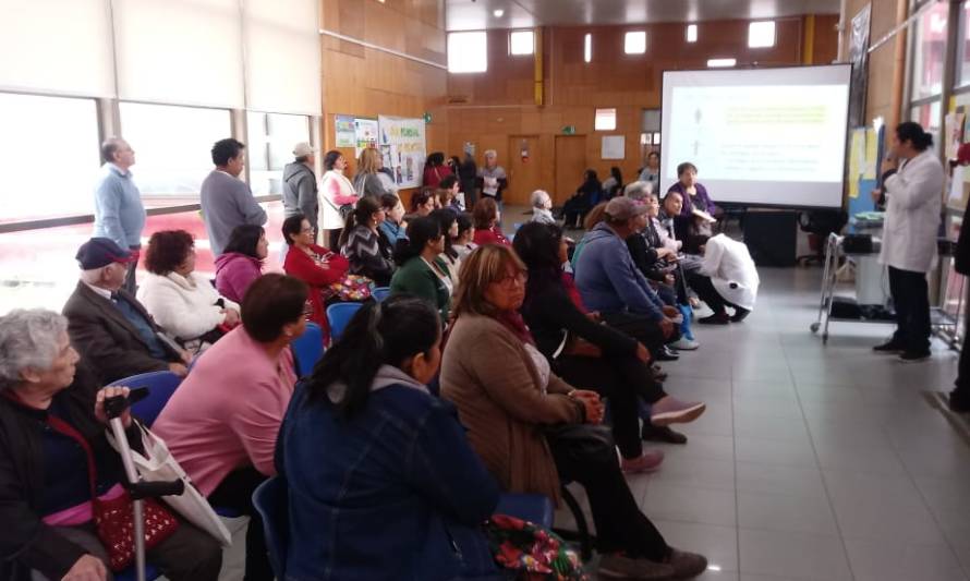 Cesfam Jorge Sabat Gozalo de Valdivia ofrece charlas para educar sobre Coronavirus