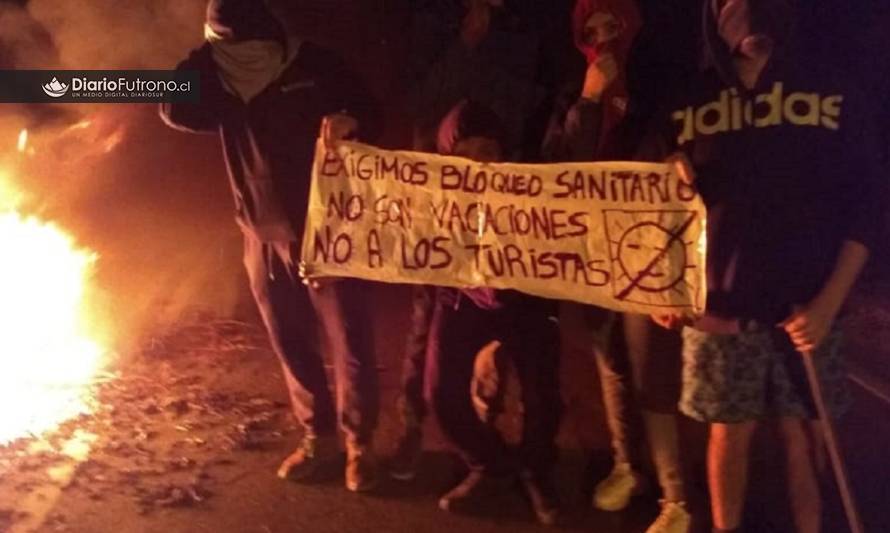 Reportan barricadas en rutas de Nontuelá y Riñinahue