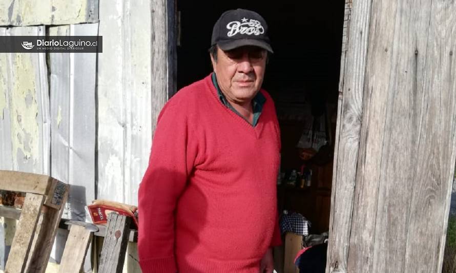 Vecinos de Antilhue denuncian "grave caso social" que vive hombre de 56 años