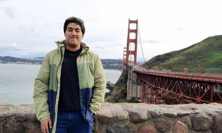 Estudiante valdiviano enfrenta pandemia en Estados Unidos 