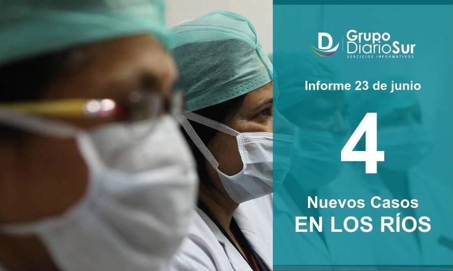 Seremi de Salud declara sólo 4 nuevos casos en Los Ríos