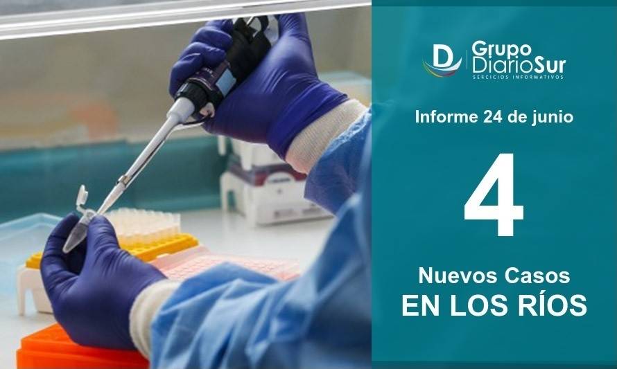 Los Ríos declara 4 nuevos casos por segunda jornada consecutiva