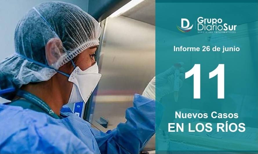 Este viernes 26 se declararon 11 nuevos casos en Los Ríos