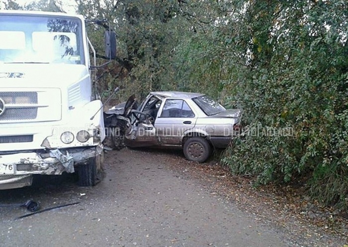 Tres lesionados dejó colisión en el sector Santa Carla 