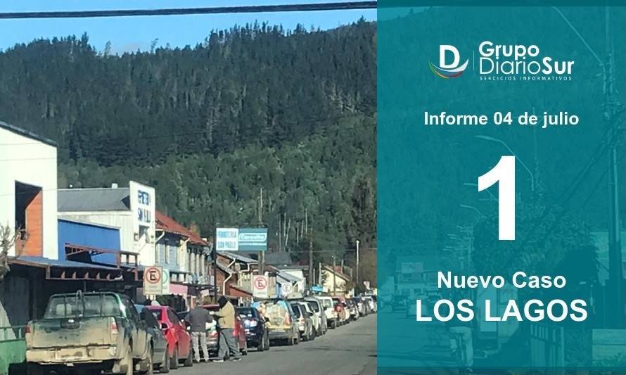 Los Lagos vuelve a registrar 1 caso de covid-19 después de 11 días