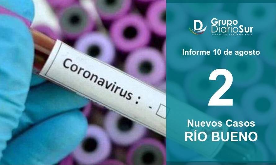 Río Bueno suma 2 nuevos casos este lunes