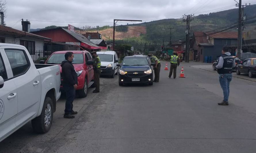 Los Lagos es la 2da comuna con mayor cantidad de detenidos por no portar permisos