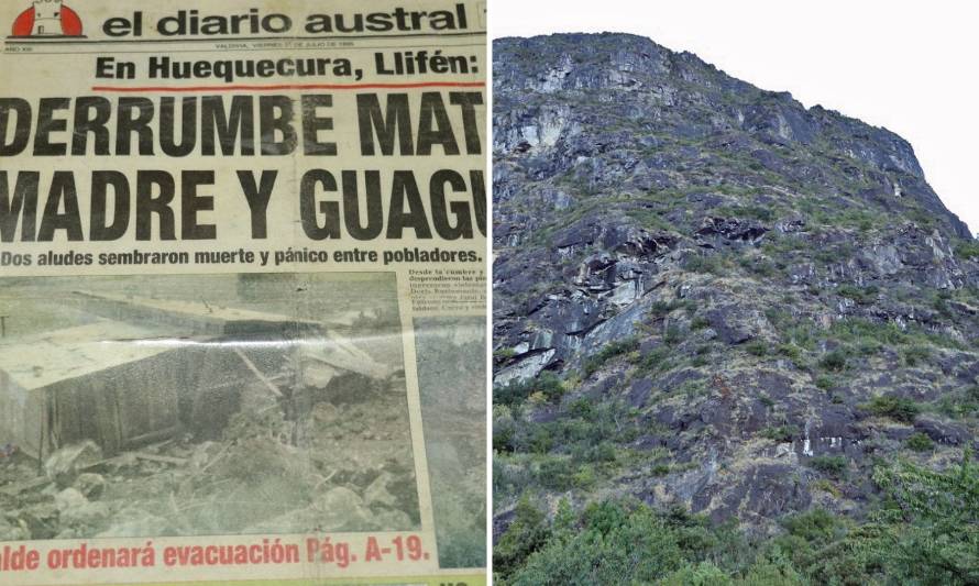 La crónica olvidada de la tragedia del cerro Huequecura