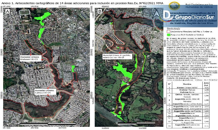 Piden ampliar la extensión de humedales urbanos en Valdivia: Red ciudadana de humedales entrega carta al Ministerio de Medio Ambiente
