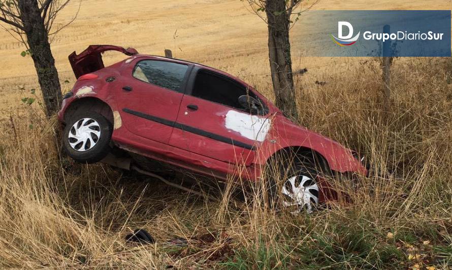 2 fallecidos en accidente camino a Puerto Nuevo, comuna de La Unión