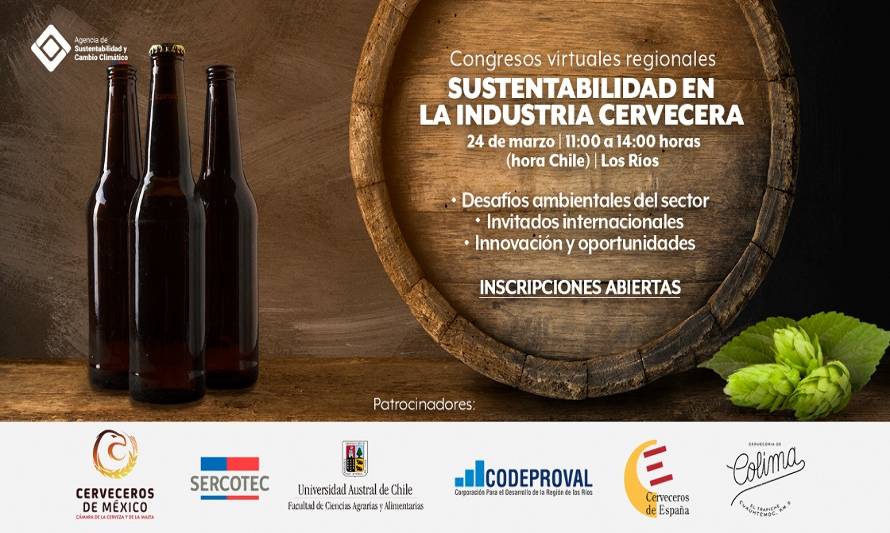 Realizarán congreso virtual sobre sustentabilidad en la industria cervecera