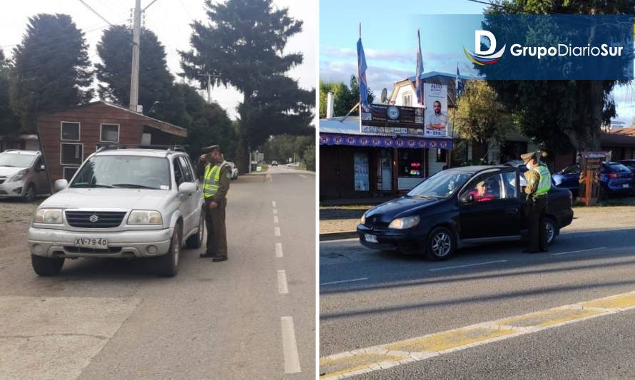 Los Lagos: 10 detenidos por infringir medidas sanitarias