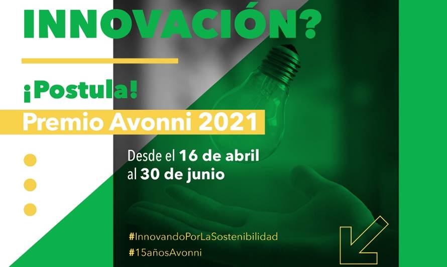 Premio Nacional de Innovación Avonni abre postulaciones 2021