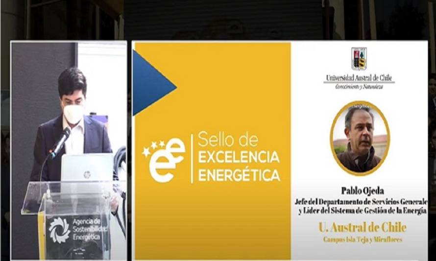 UACh fue distinguida con Sello de Excelencia Energética GOLD