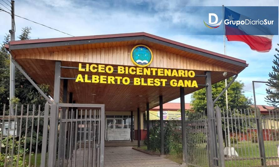 Liceo Alberto Blest Gana de Los Lagos será sede para rendir la PTU