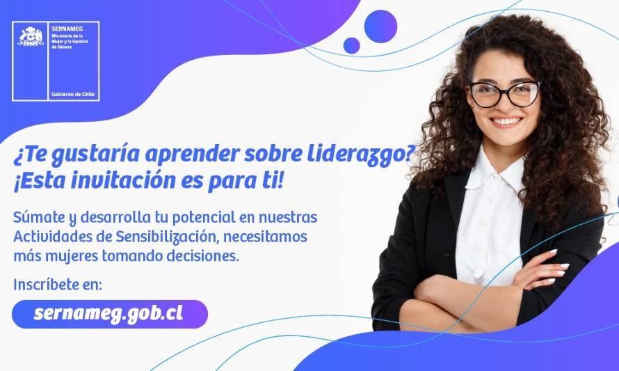 Invitan a mujeres de Los Ríos a postular a Escuela de Líderes Políticas 2021