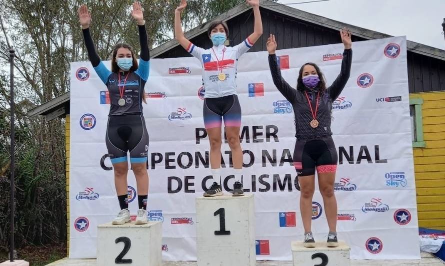 Ciclista Laguina se tituló campeona nacional de ruta junior-élite sub 23