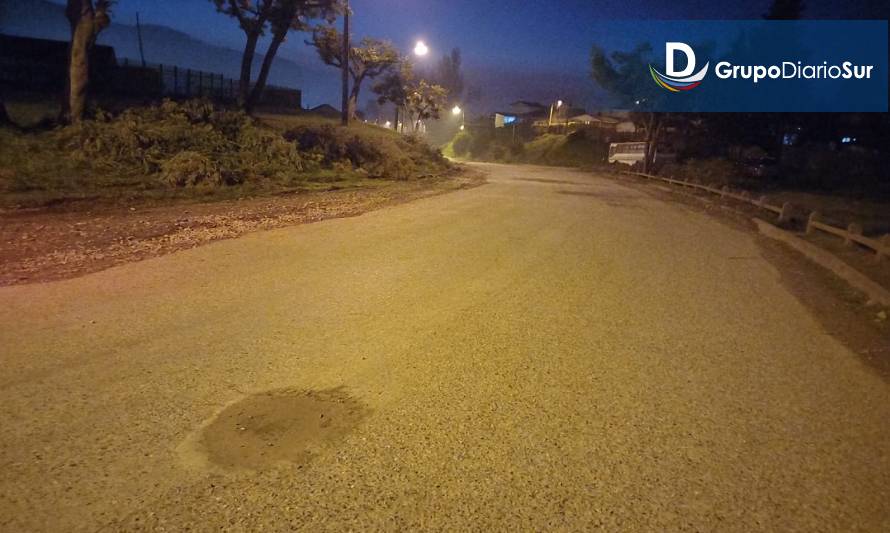 Con recursos propios municipalidad reparó la calle Conductor Núñez