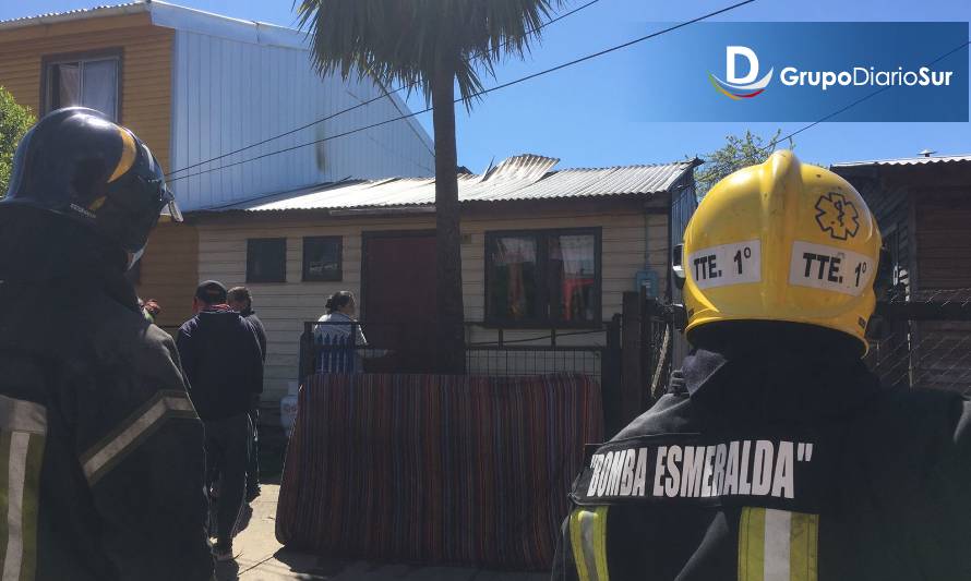 Reportan amago de incendio en Los Lagos