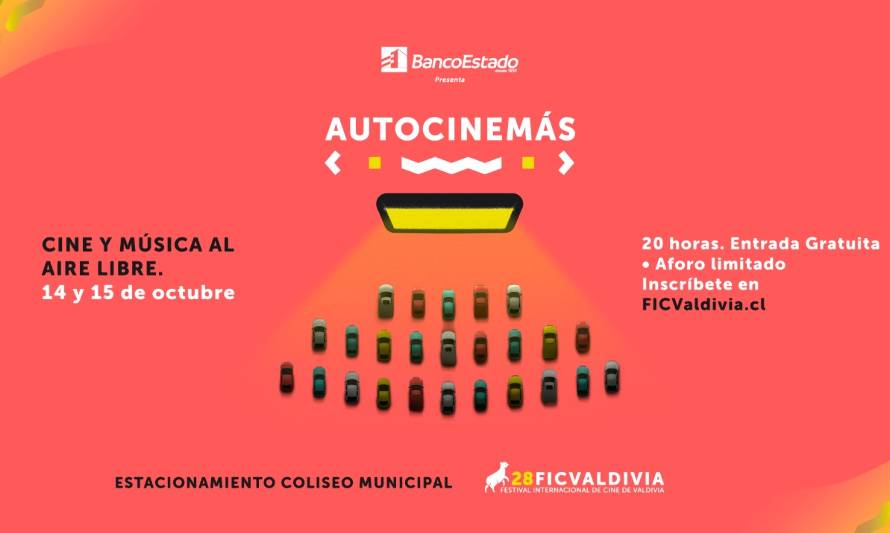 FIC Valdivia inaugura este jueves inédito autocine con conciertos y películas chilenas