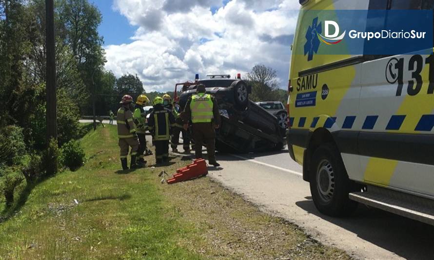 Accidente en Purey deja al menos un lesionado