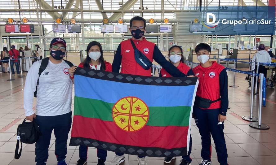 Laguina seleccionada de flag football inició viaje a mundial de Jerusalén