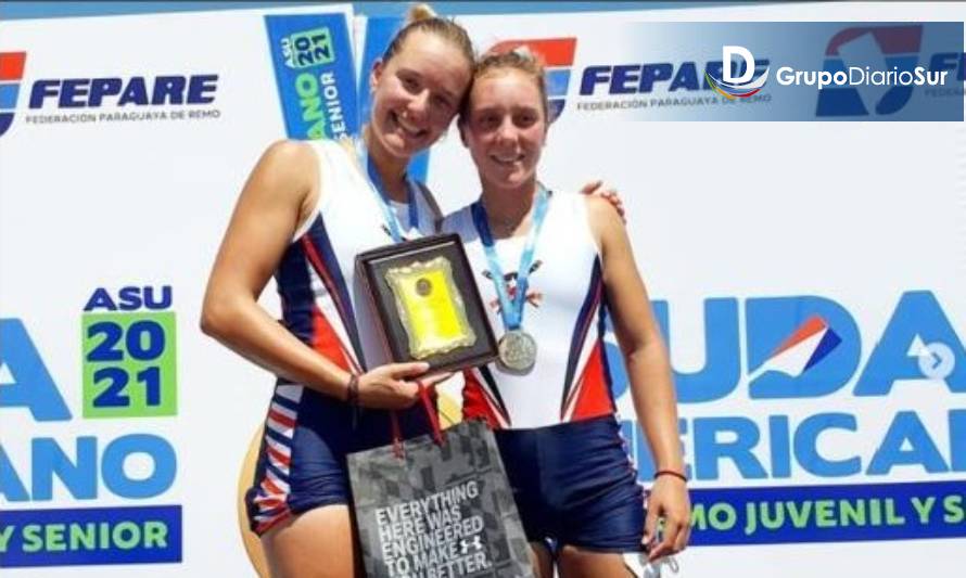 Remeros valdivianos aportan medallas en Sudamericano juvenil