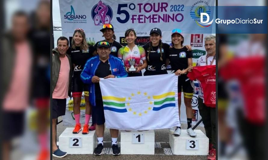 Ciclista laguina destacó en el Tour Femenino de Ciclismo Uruguay 2022