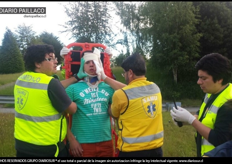 Simulacro de accidente en el cruce de Reumén transcurre con total normalidad