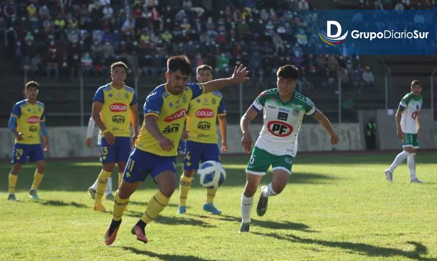 Provincial Ranco fue un digno rival para los albiverdes en la segunda fase de la Copa Chile. Crédito fotos: Deportes Puerto Montt.