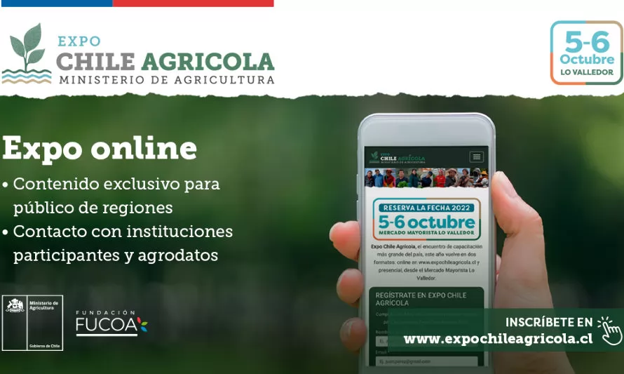 Conoce las charlas on line que podrás disfrutar en Expo Chile Agrícola