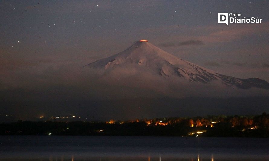 Mantienen alerta amarilla tras sismo en Volcán Villarrica