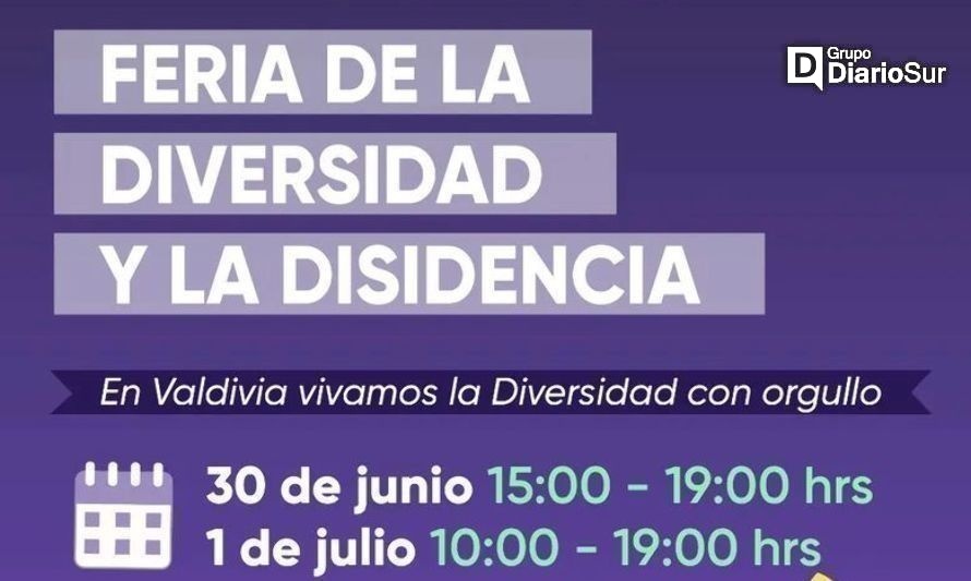 Realizan la primera Feria de la Diversidad y la Disidencia Sexo-genérica en Valdivia