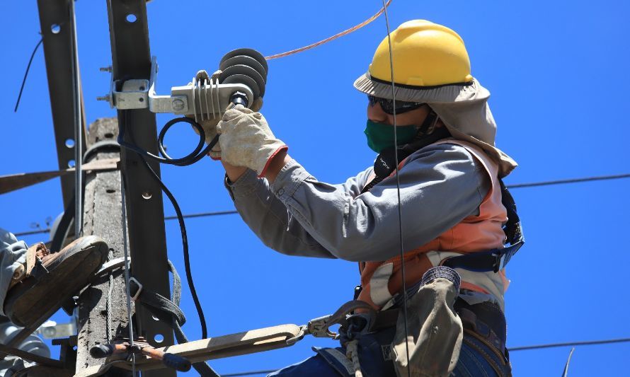 Realizarán corte de suministro eléctrico en Los Lagos