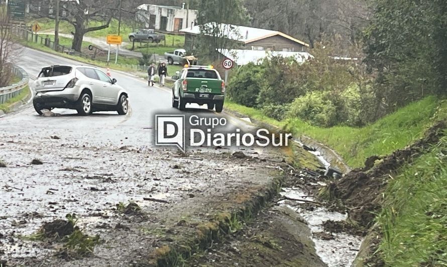 Confirman un fallecido en accidente carretero en Futrono