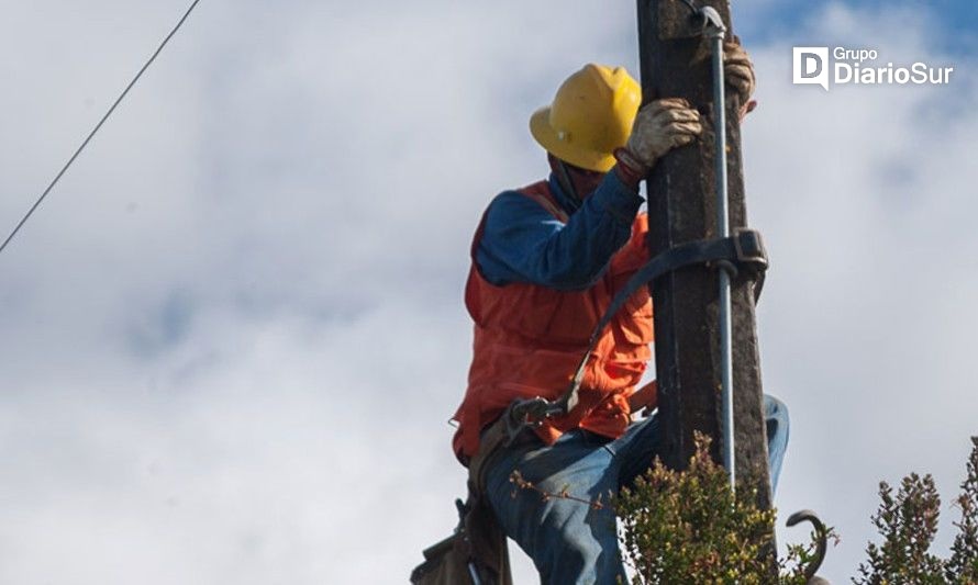 Corte de energía afecta a la costa valdiviana