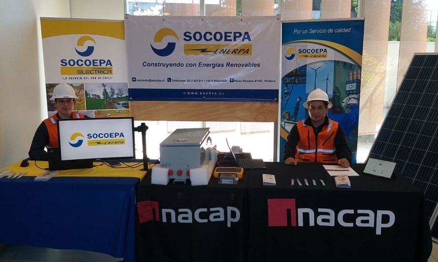 Grupo Socoepa destacó en Semana de Electricidad, Automatización y Mecatrónica de INACAP
