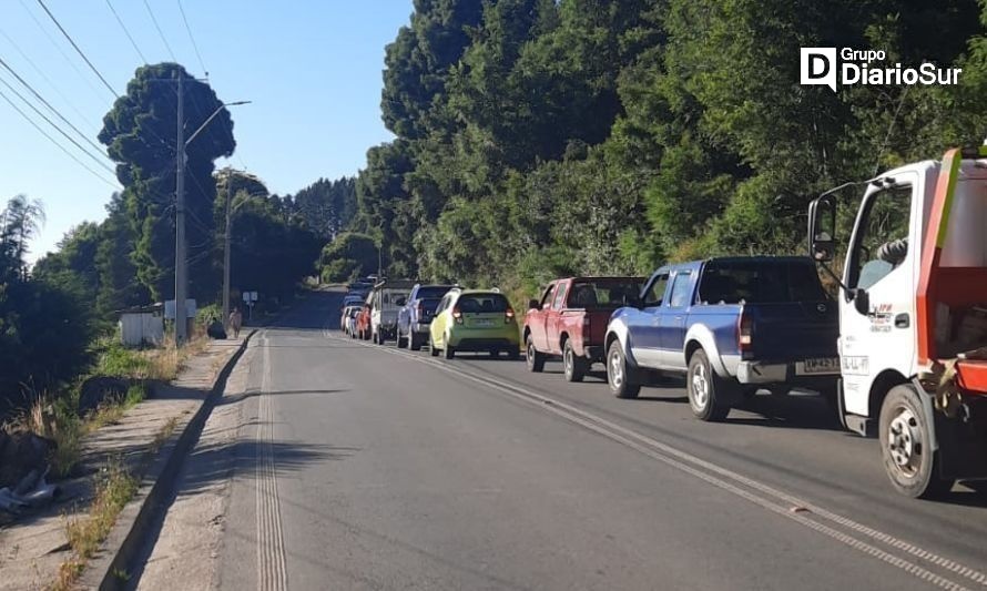 Vecinos de Las Lajas vuelven a manifestarse en Los Lagos