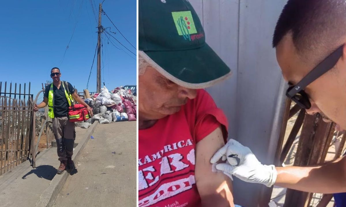 TENS futronino es aplaudido por viñamarinos en su primera jornada de ayuda