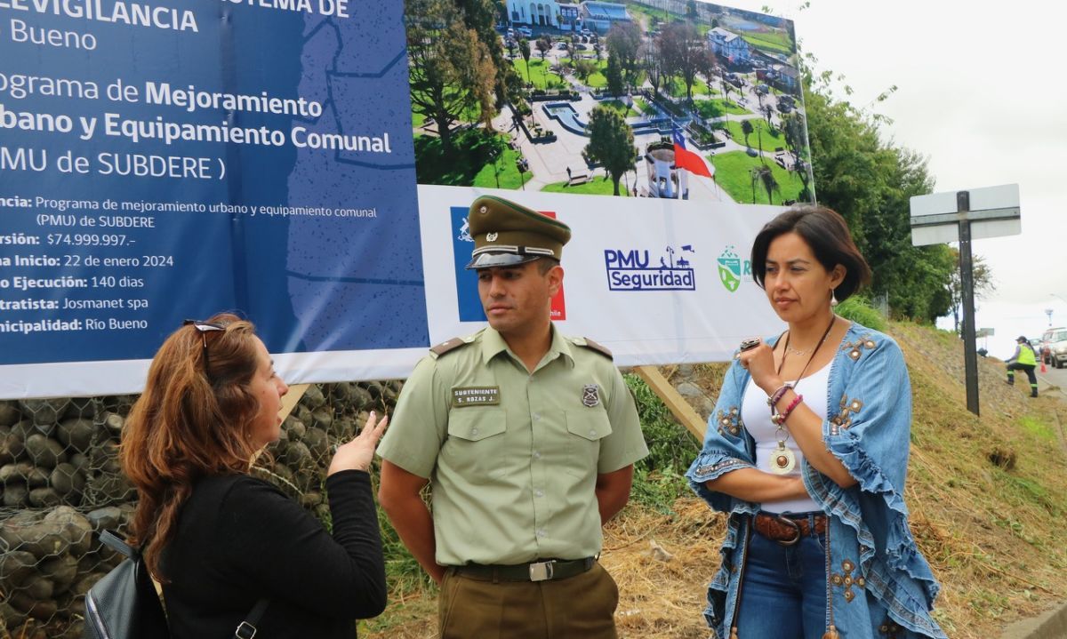 Río Bueno implementará sistema de seguridad ciudadana con cámaras y lectores de patentes